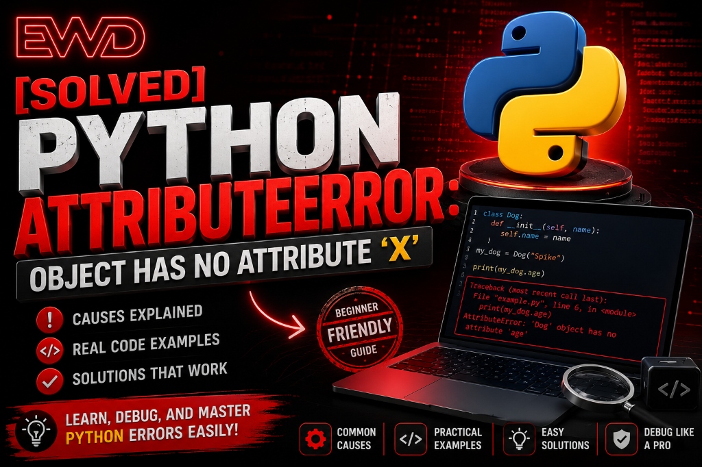 Python AttributeError Error Banner