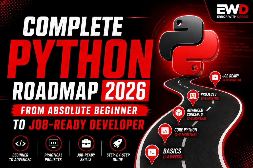 Complete Python Roadmap 2026