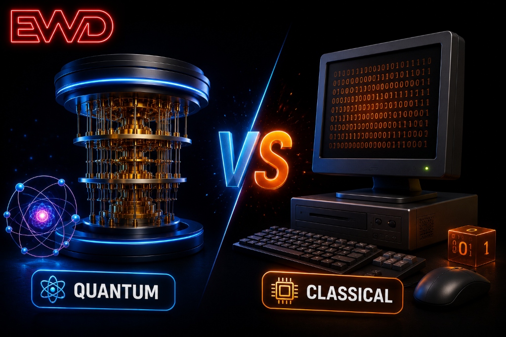 Quantum Computer vs Classical Computer